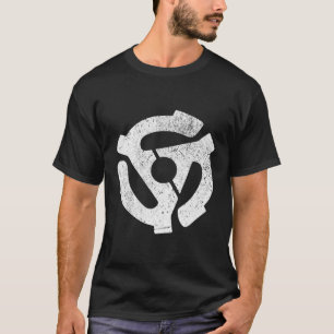 Vinyl Record 45 RPM Sdle-Adapter T-Shirt