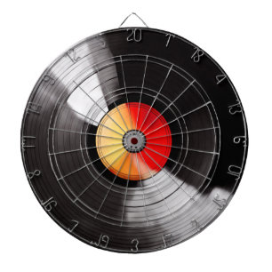 Vinyl Record Dartboard Dartscheibe