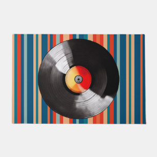 Vinyl Record Door Mat Fußmatte