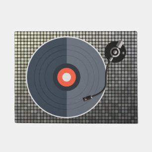 Vinyl Record Doormat Fußmatte