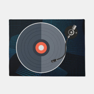 Vinyl Record Doormat Fußmatte