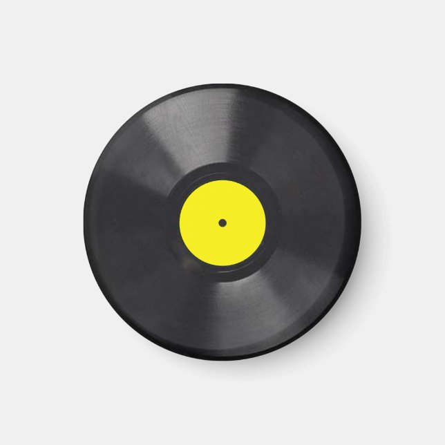 Vinyl Record Magnet (Vorne)