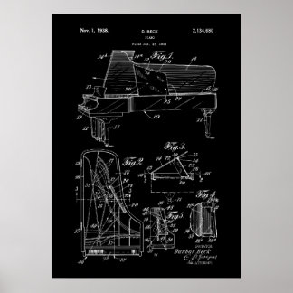 Vinyl Record Patent Poster