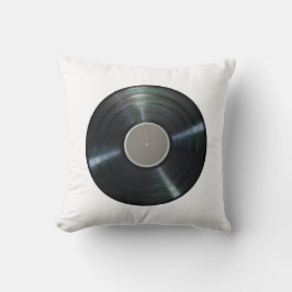 Vinyl Record Pillow Kissen