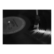 Vinyl Record Player Poster