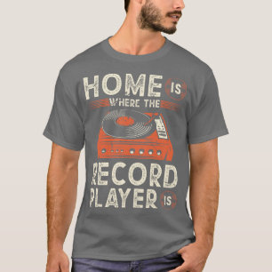 Vinyl Record Player Vinyl Platten T-Shirt