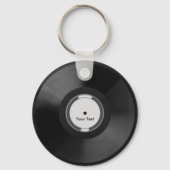 Vinyl.Record Schlüsselanhänger (Vorderseite)