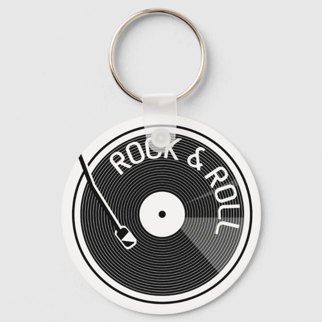 Vinyl Record Schlüsselanhänger (Vorderseite)