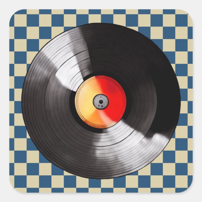 Vinyl Record Stickers (Vorderseite)