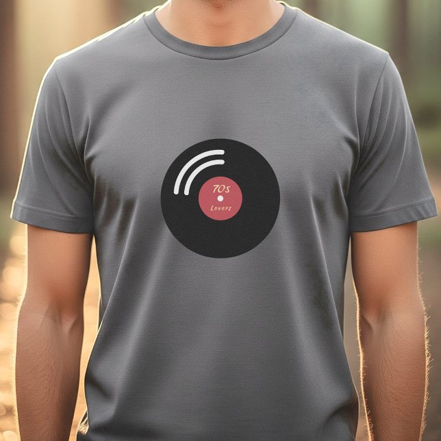 Vinyl Record T - Shirt (Vinyl Record T-Shirt )