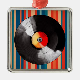 Vinyl Record Weihnachtsschmuck