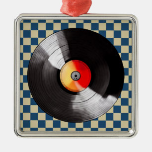 Vinyl Record Weihnachtsschmuck