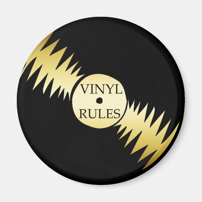 VINYL REGLES MAGNET (Vorne)