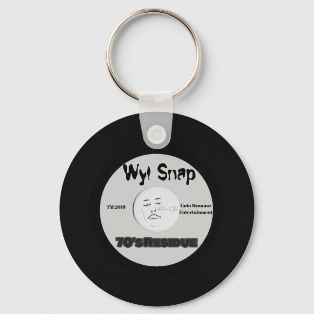 Vinyl Schlüsselanhänger (Vorderseite)