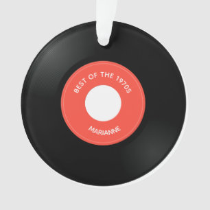 Vinyl-Single-"45"-Design-Acryl-Ornament Ornament