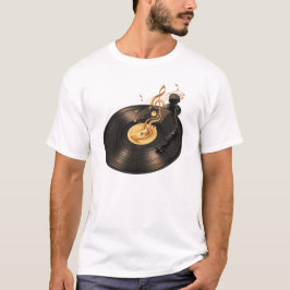 Vinyl Soul: Retro-Musik-Harmonie T-Shirt