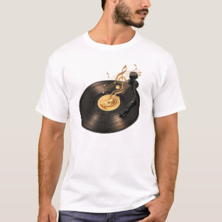 Vinyl Soul: Retro-Musik-Harmonie T-Shirt
