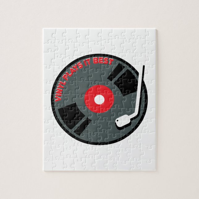 Vinyl spielt es Bestes (Vertikal)