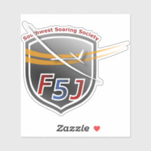 Vinyl-Sticker nach Maß geschnitten mit SWSS F5J Em