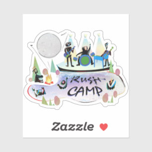 Vinyl Sticker RushCamp!