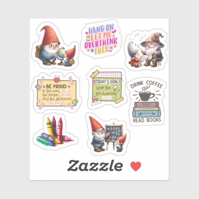 Vinyl-Sticker-Schule nach Maß geschnitten Aufkleber (Blatt)