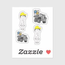 VINYL STICKER - SON+TRUCK