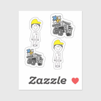 VINYL STICKER - SON+TRUCK