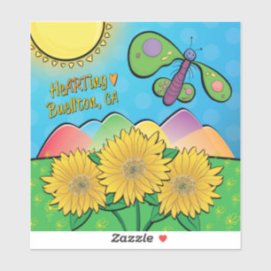 Vinyl Sticker - Sunny Buellton - Buellton.Art