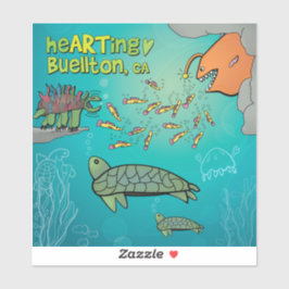 Vinyl Sticker - Überraschung! - Buellton.Art