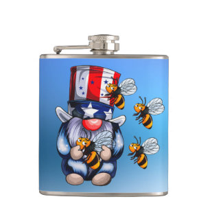 Vinyl ummantelte Flasche, 6 oz. Flachmann