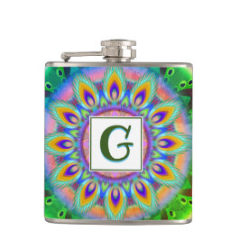 Vinyl verpackt Custom angesagt Flask Psychedelia Flachmann