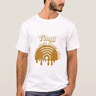 Vinyl: Wo Musik live kommt - Analog Sound T-Shirt