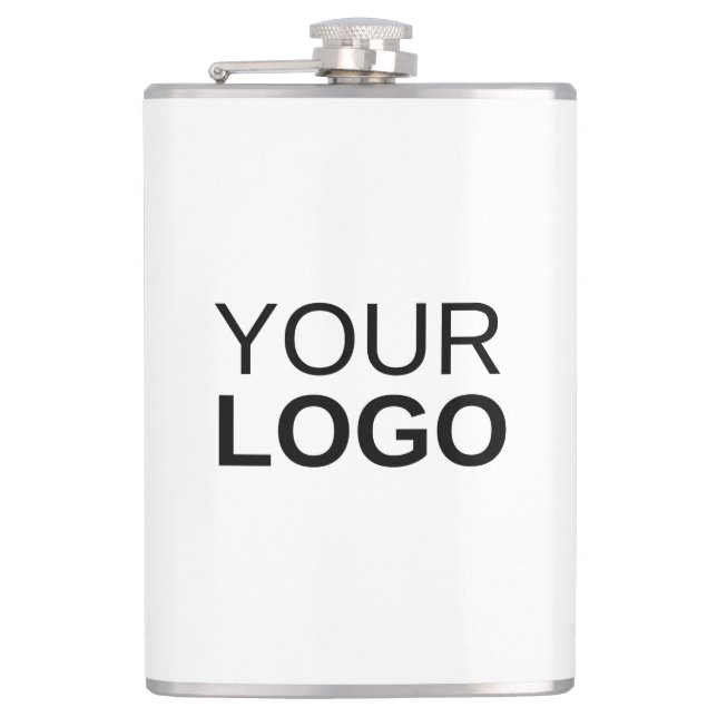 Vinyl Wrapped Flask - 8 oz Flachmann (Vorderseite)