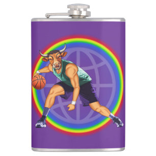 Vinyl Wrapped Flask Flachmann