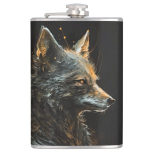 Vinyl Wrapped Flask Flachmann
