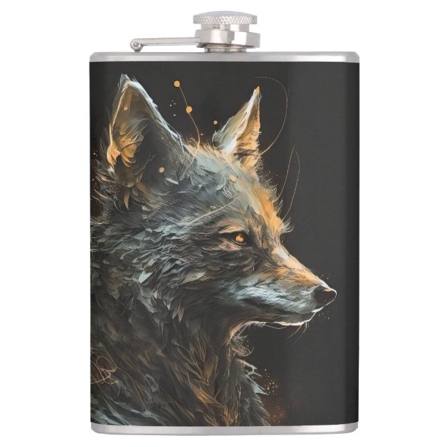 Vinyl Wrapped Flask Flachmann (Vorderseite)
