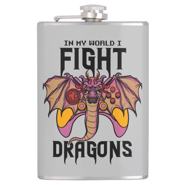 Vinyl Wrapped Flask Flachmann (Vorderseite)