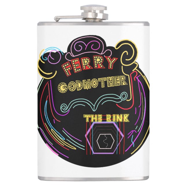 Vinyl Wrapped Flask Flachmann (Vorderseite)