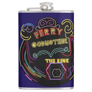Vinyl Wrapped Flask Flachmann