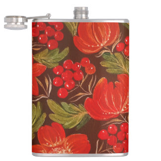Vinyl Wrapped Flask Flachmann
