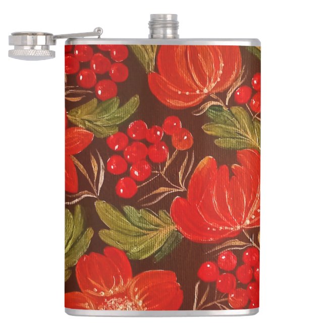 Vinyl Wrapped Flask Flachmann (Geöffnet)