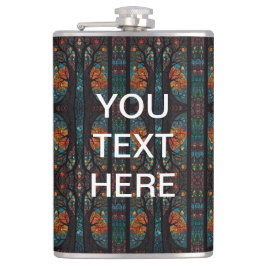 Vinyl Wrapped Flask Flachmann