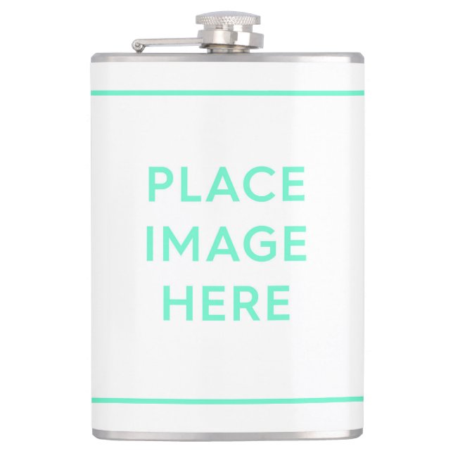 Vinyl Wrapped Flask Flachmann (Vorderseite)