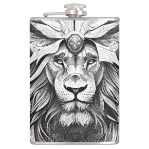 Vinyl Wrapped Flask Flachmann