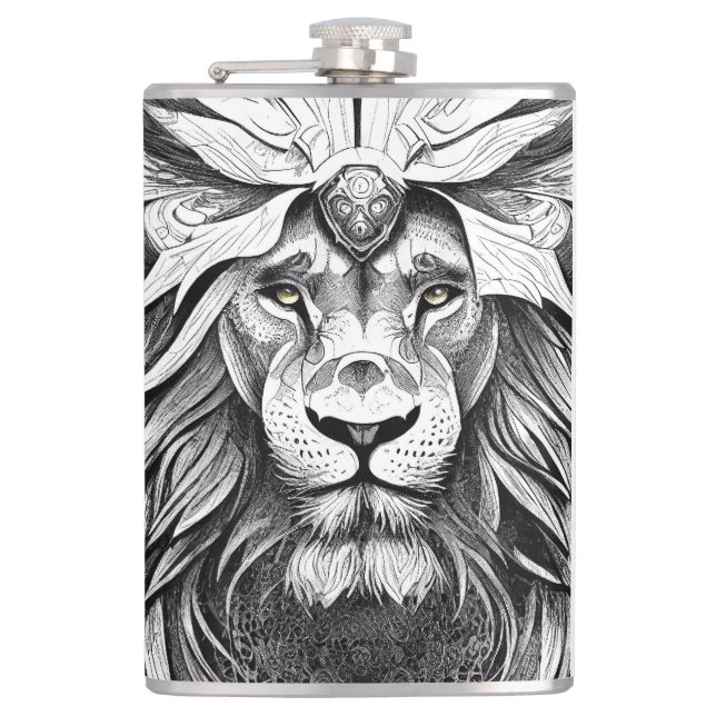 Vinyl Wrapped Flask Flachmann (Vorderseite)
