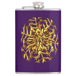 Vinyl Wrapped Flask Flachmann