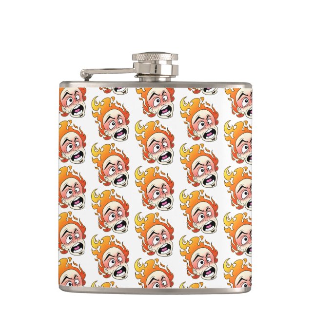 Vinyl Wrapped Flask Flachmann (Vorderseite)