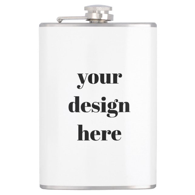 Vinyl Wrapped Flask Flachmann (Vorderseite)