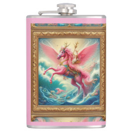 Vinyl Wrapped Flask Flachmann