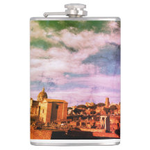 Vinyl Wrapped Flask mit benutzerdefiniertem Text